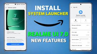 Install Realme Ui 7.0 System Launcher | for GT 6/6T,P1,P2 Pro,C65,11/12/13 Pro Plus,Narzo70x,Narzo60 screenshot 3