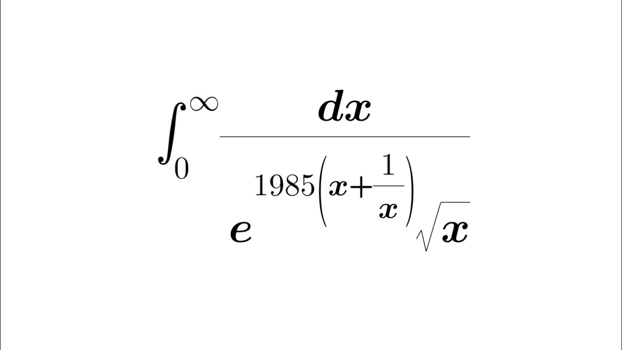 (1985) Putnam Mathematical Problem YouTube