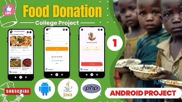 food donation project in android | food donation app project with source code | android project