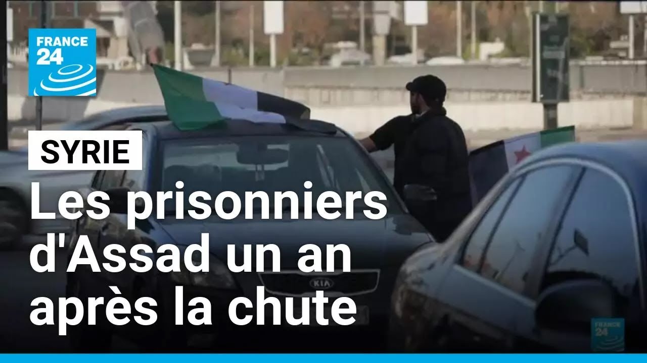 Syrie : un an après la chute d'Assad, les anciens prisonniers se cherchent un avenir • FRANCE 24