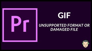 Premiere Pro: Unsupported Format or Damaged File for GIF/ Frame Sequence [work around]