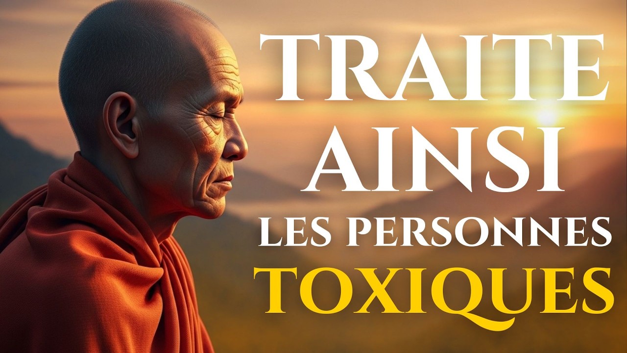 12 Clés Bouddhistes pour Gérer les Personnes Toxiques sans Perdre Ta Paix