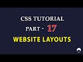 Css tutorial for beginners tamil  17  css website layouts