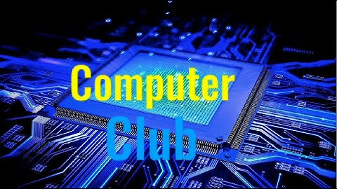 Club Interviews - The Computer Club