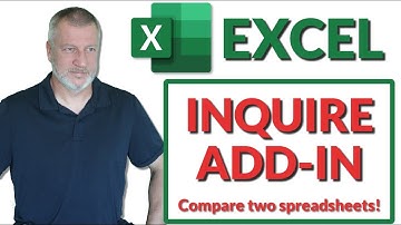 Excel INQUIRE Add-in