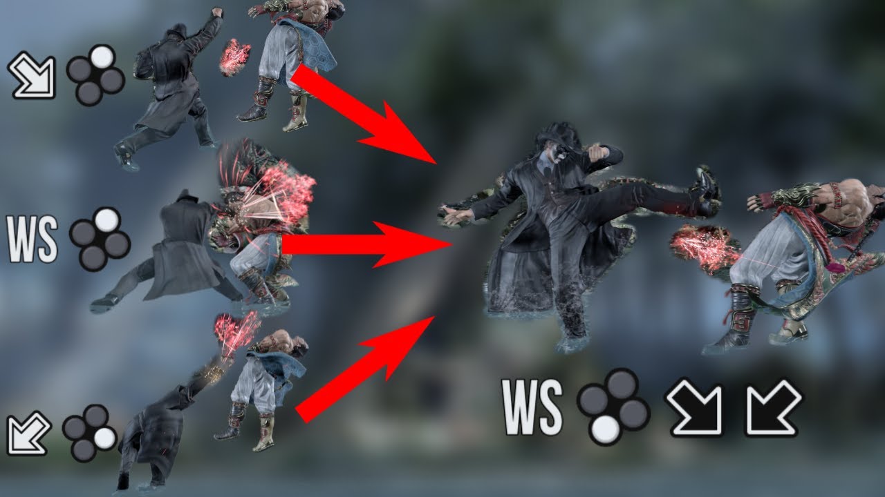 Ways to do WS3 Loops with Shaheen [Normal Hit Launchers] (Tekken 8 ...