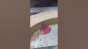 Using a flush trim bit the right way #flushtrim #woodworking #router #satisfying