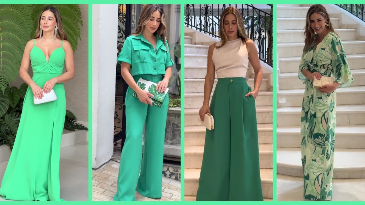 🟣𝗟𝗢𝗢𝗞𝘀 𝗖𝗢𝗠 𝗡𝗨𝗔𝗡𝗖𝗘𝗦 𝗩𝗘𝗥𝗗𝗘 𝗨𝗠 𝗩𝗜𝗦𝗨𝗔𝗟 𝗘𝗟𝗘𝗚𝗔𝗡𝗧𝗘 𝗘 𝗖𝗛𝗔𝗥𝗠𝗢𝗦𝗢, 𝗜𝗱𝗲́𝗶𝗮𝘀 𝗱𝗲 𝗟𝗼𝗼𝗸𝘀 𝗺𝗼𝗱𝗲𝗿𝗻𝗼𝘀