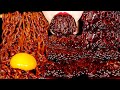 Asmr black bean enoki mushrooms truffle black bean noodles    eating sounds mukbang