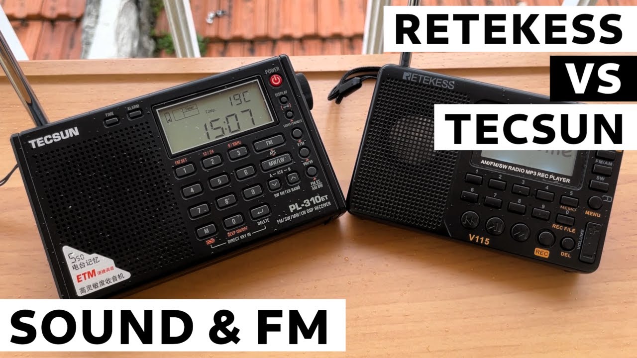 Sound & FM Comparison | Tecsun PL-310et vs Retekess V-115