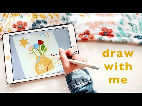 draw with me // how I use procreate 🌷