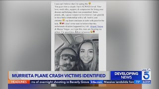 Victims in French Valley Airport crash identified