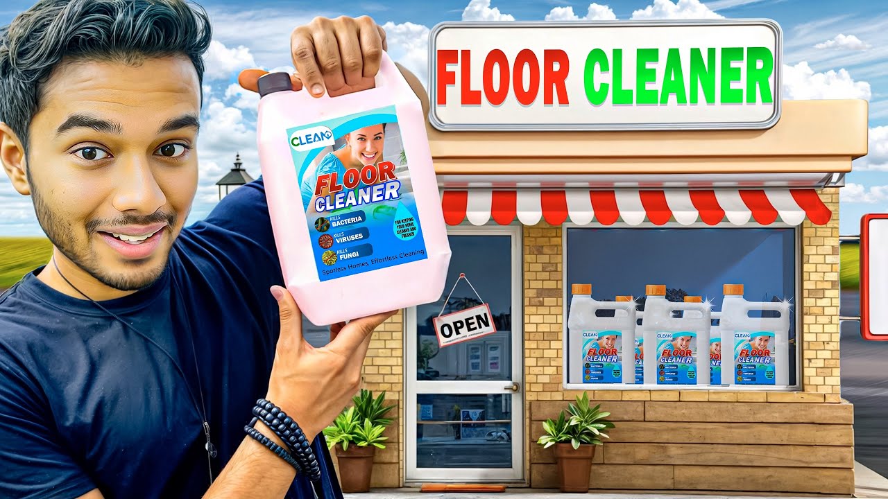 "How I Built a Liquid Cleaning Empire (Toilet & Floor cleaner) | Step-by-Step!"