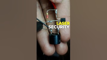Laser Security System ⚠️ #scienceproject