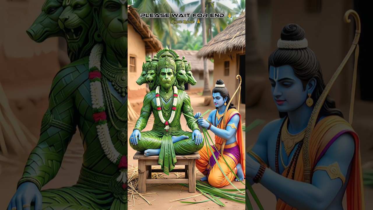 Did Lord Ram Make Hanuman from Coconut Leaves? 🤯 
