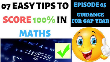 07 EASY TIPS TO SCORE GOOD IN MATHS- ENTRY TEST PREPARATION 2019, NUST ENTRY TEST TIPS 2019/2020