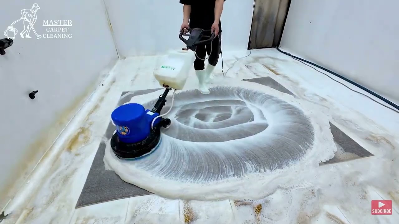 沉浸式解压洗地毯#沉浸式清洗#解压洗地毯#强迫症#深度清洁#清洗地毯mXOqY