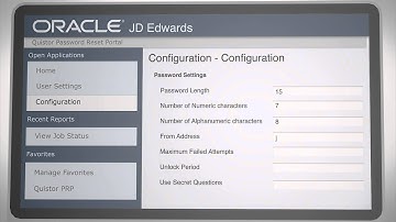 Quistor Password Reset Portal