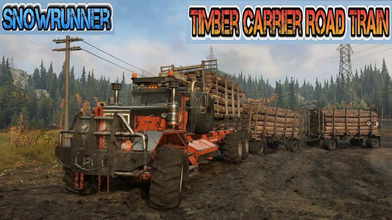 SnowRunner-Black River-Michigan USA\Quest-Forest for locals stage 1-Лес для местных жителей-Этап 1