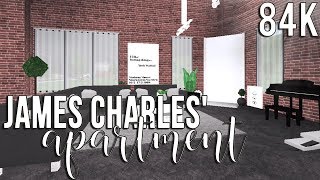 Roblox Bloxburg James Charles Apartment 84k Youtube - roblox james charles id