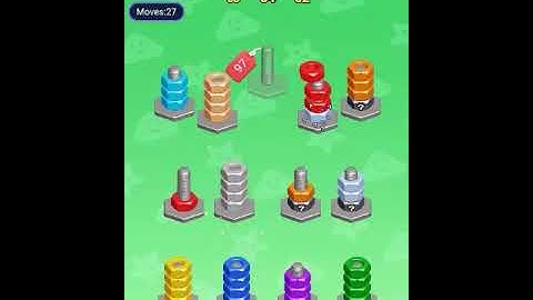 Nut Sort Puzzle Level 1871 - 1880 Walkthrough