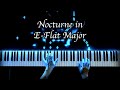 When you&#39;re floating on a lake dreaming about life: Chopin - Nocturne in E-Flat Major (Op 9 no 2)