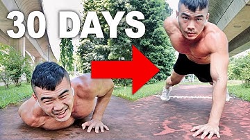 100 ONE ARM Push-Ups EVERYDAY for 30 Days Challenge | Learn ONE ARM Push-Ups in 30 Days