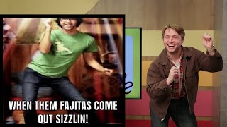 When them fajitas come out sizzlin!