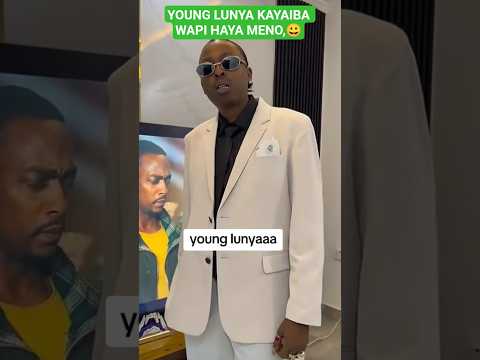 YOUNG LUNYA NAYE HAJAIACHA HII AMENUNUA MENO YA DHAHABU 