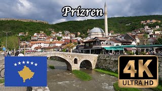 【4K Walk in Kosovo】Prizren City Walk, Old City of Kosovo