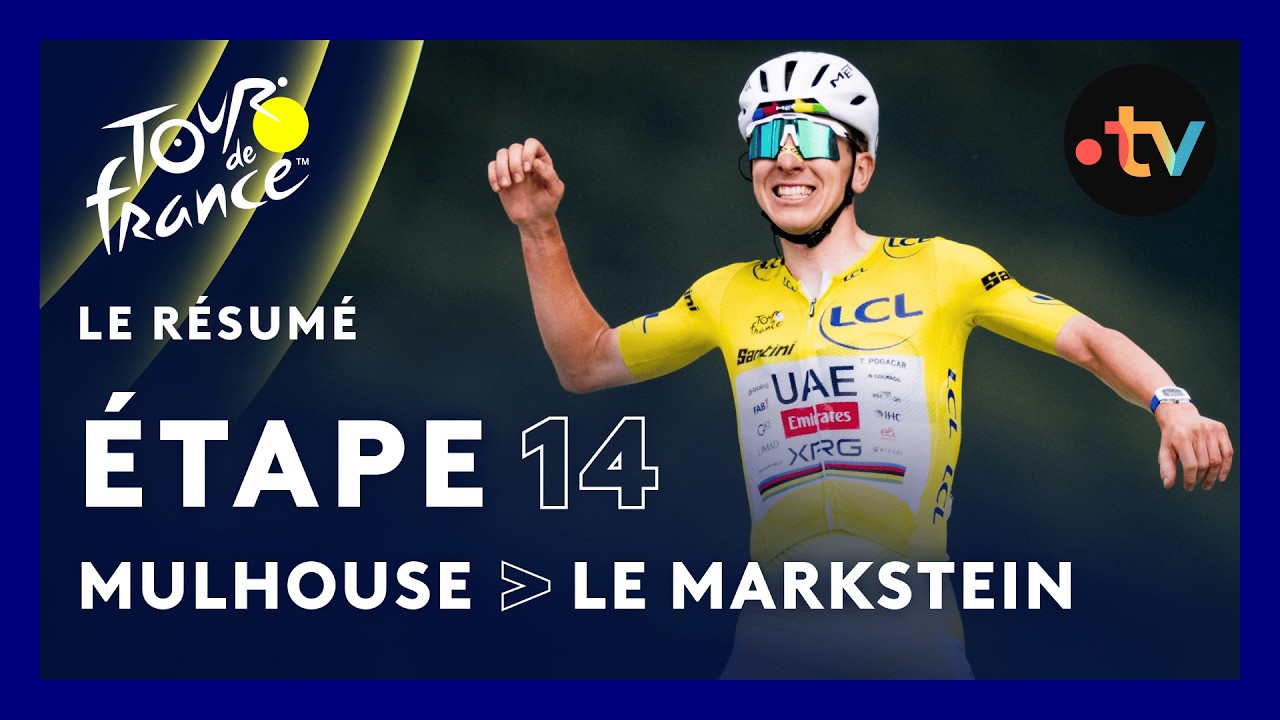 Tour de France 2026 : Pogacar INTOUCHABLE, Seixas IMPRESSIONNE ! (résumé étape 14)