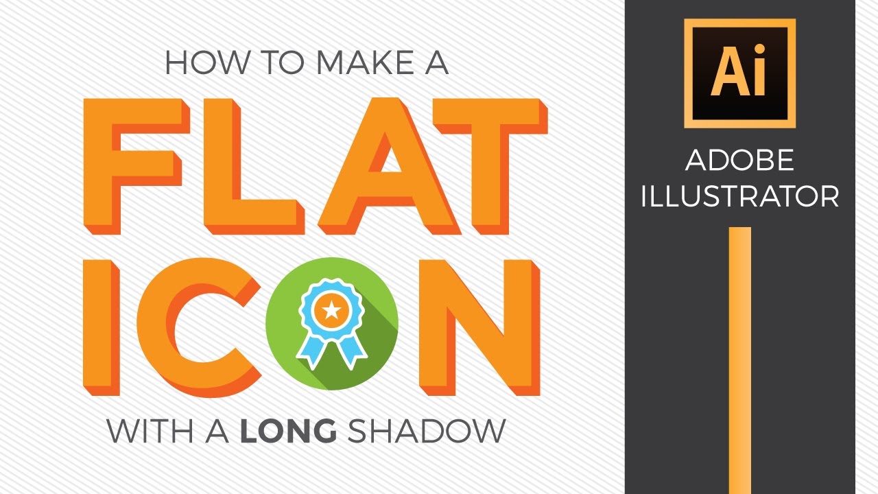 Adobe Illustrator How To Make A Flat Icon Tutorial Graphic Design How To Youtube