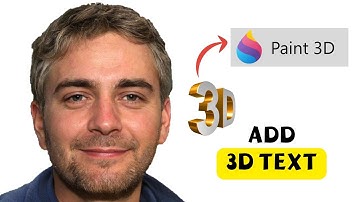 How To Add 3D Text To Any Image in Paint 3D (Quick & Easy Tutorial)