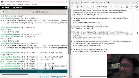 Percobaan Pemrograman Shell 2_3124510026_Ignasius Dian Saputra