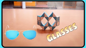 How to make a Pair of Glasses Shape:) Rubik