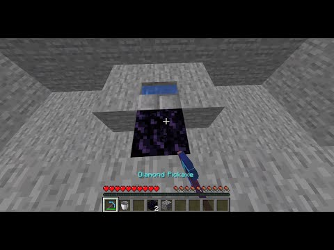 Easy Obsidian Generator in Minecraft
