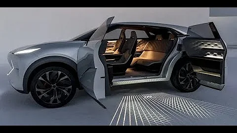INFINITI MINUTE - QX Inspiration - Concept SUV at Outside water studio in LA