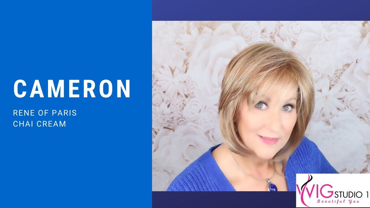Rene Of Paris CAMERON Wig Review Chai Cream CRAZY WIG LADY YouTube Rene of paris cameron wig review chai cream crazy wig lady youtube