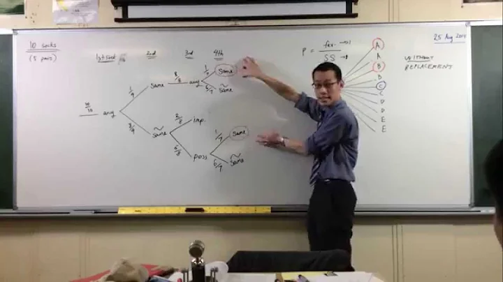 10 Socks Probability Problem (2 of 3: Explaining w/ Probability Trees) - DayDayNews