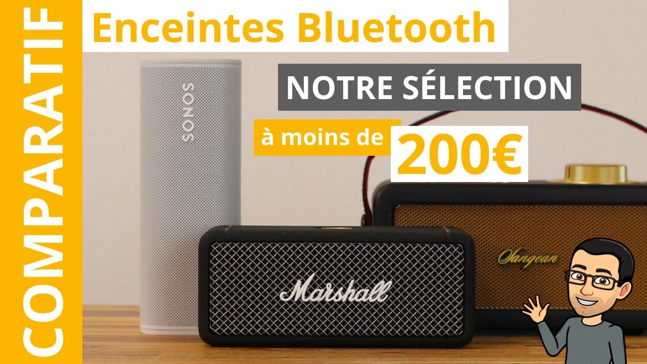 Meilleure enceinte Bluetooth à moins de 200€ ? Marshall Emberton II vs  Sangean RA-101 vs Sonos Roam 