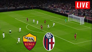 AS ROMA VS BOLOGNA LIVE | LIVE | SERIES A 2024 | SIMULATION AND LIVE SCORING