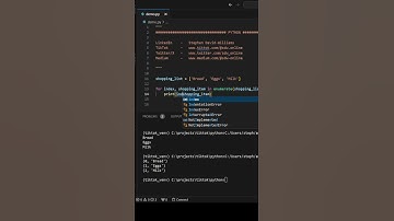 enumerate() function in Python  #programming #data #python