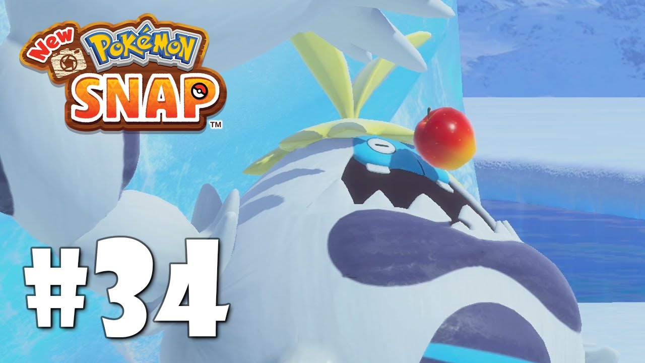 Finding the Snowfields' Secret Route! | New Pokemon Snap - Episode 34