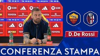 Conferenza stampa di Daniele De Rossi dopo Roma-Bologna 22/04/2024