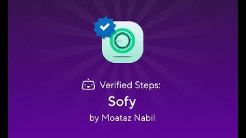 Sofy | Verified Steps on Bitrise