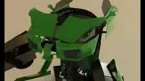 3D Model Animation: Transformer Lamborghini Gallardo 2 of 2