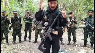 Welcome to kaw thoo lei/ kaw thoo lei army’s General eh 9 and his soldier