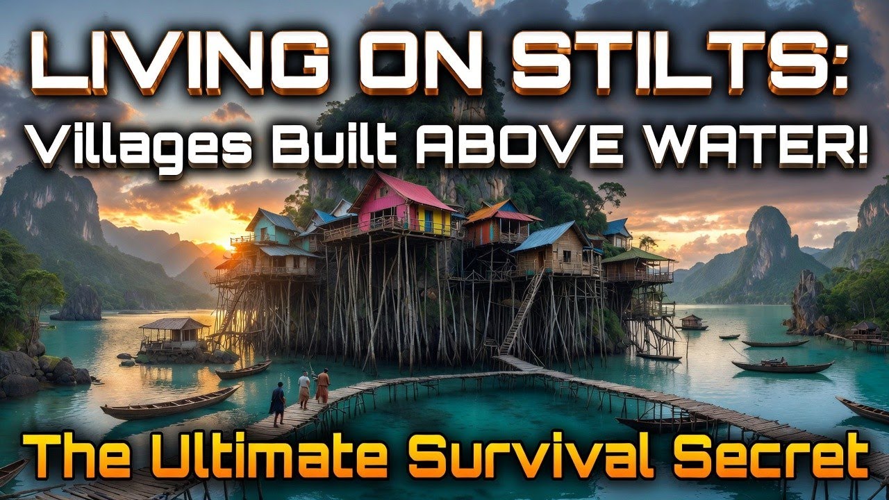 Living in a Village Built Entirely on Stilts | Amazing Stilt Houses & Unique Lifestyle