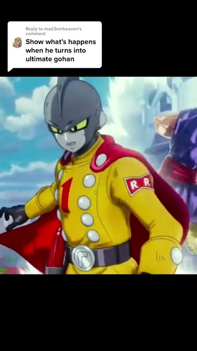 Gohan FOLDS Gamma 1 #shorts #dragonballsuperhero #dbs #dbs #gohan #gamma1