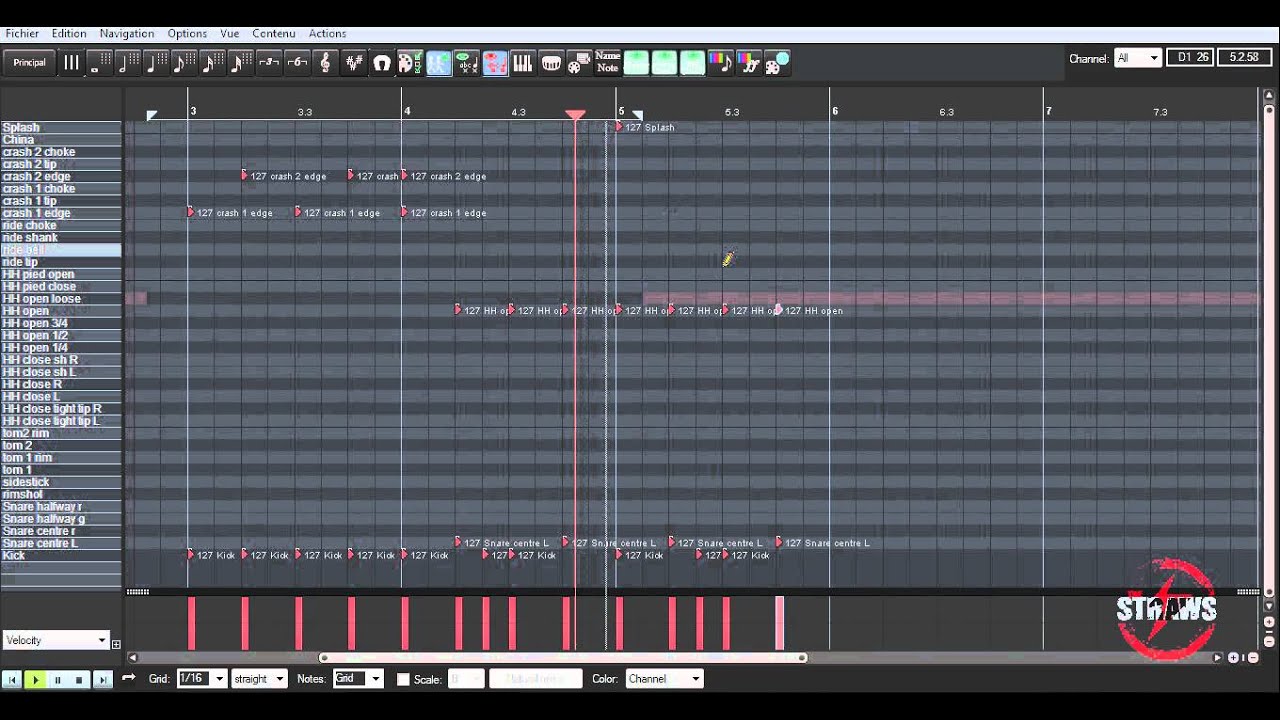 Tuto Reaper 4 Ecrire Une Batterie Virtuelle De Facon Humaine Partie 7 Youtube